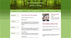 Desktop Screenshot of focuslanguage.com